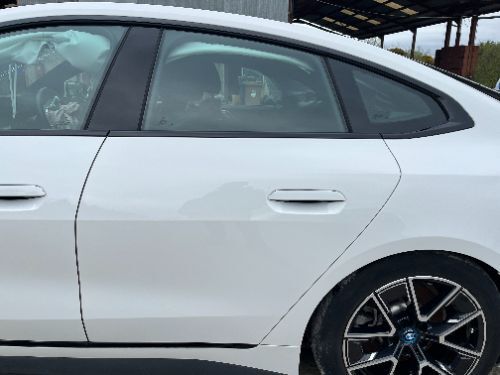 BMW I4 GRAN COUPE DOOR BARE REAR LEFT LH WHITE 2023