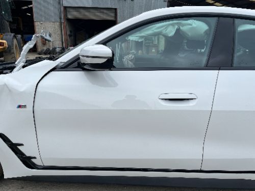 BMW I4 GRAN COUPE DOOR FRONT LEFT LH BARE WHITE 2023
